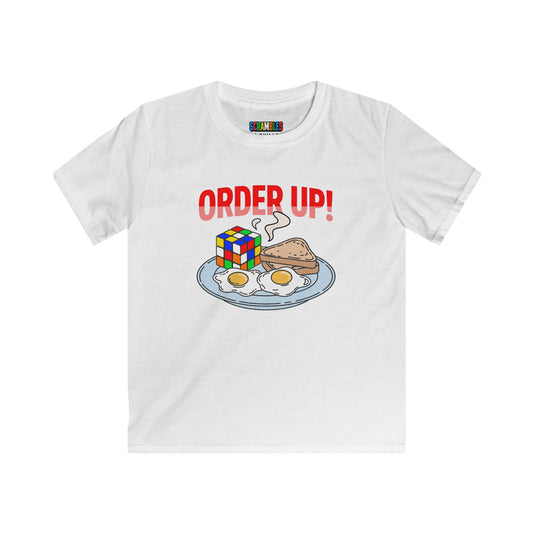Rubiks' Cube Shirt - Order Up Kids Softstyle Tee| Fun Cubing Tee