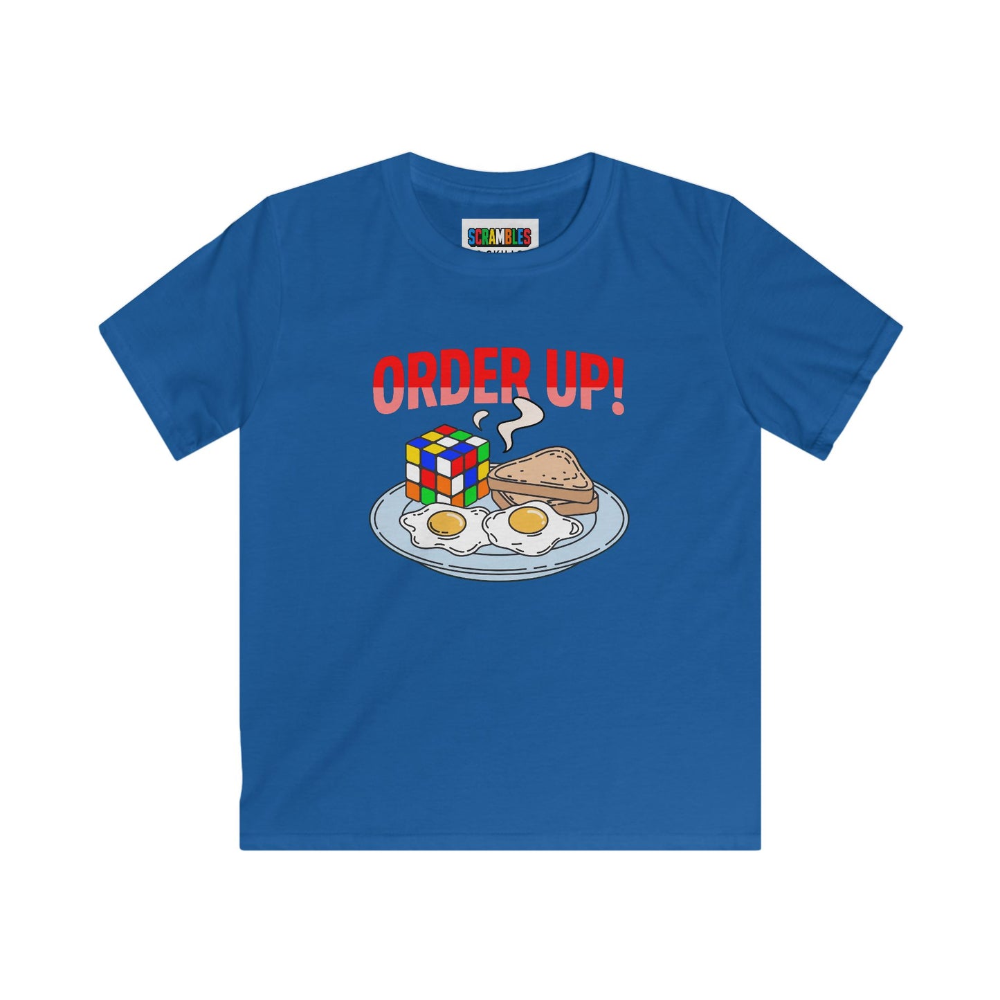 Rubiks' Cube Shirt - Order Up Kids Softstyle Tee| Fun Cubing Tee