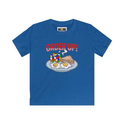 Rubiks' Cube Shirt - Order Up Kids Softstyle Tee| Fun Cubing Tee