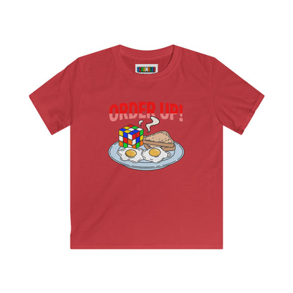 Rubiks' Cube Shirt - Order Up Kids Softstyle Tee| Fun Cubing Tee