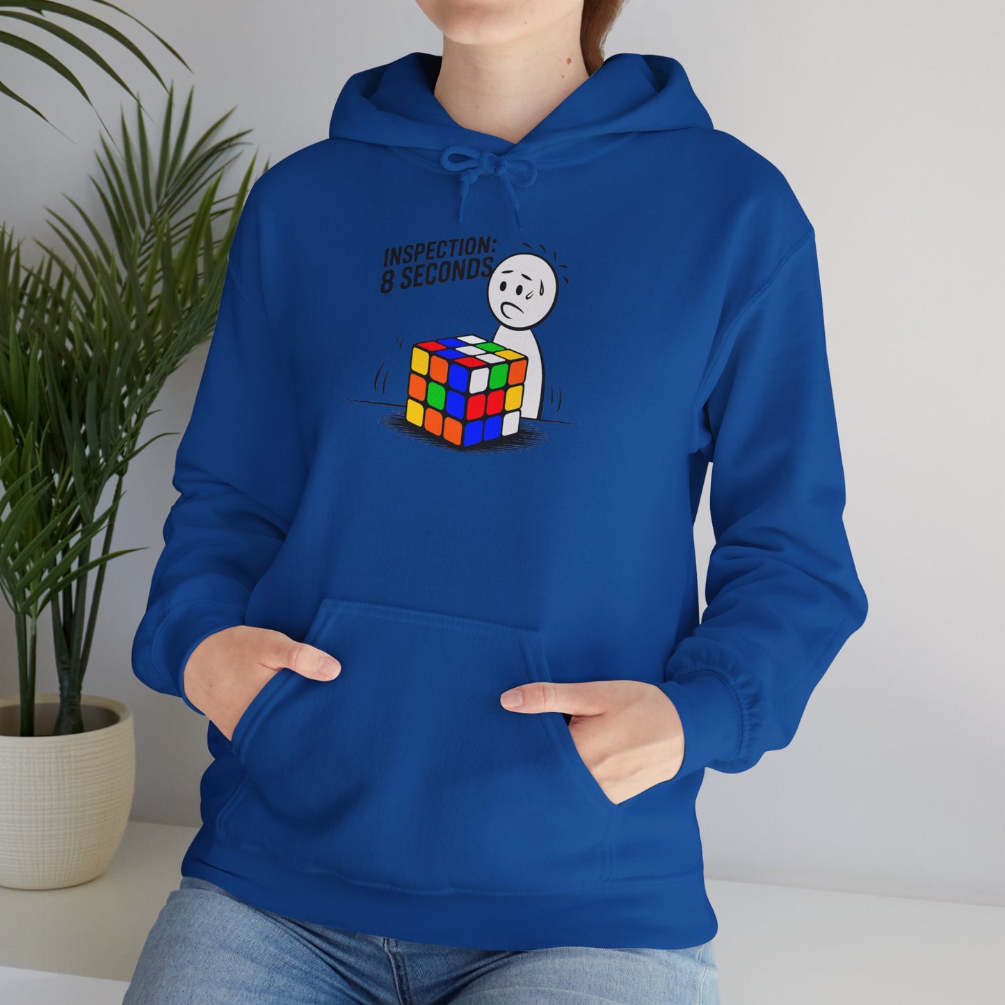 Inspection: 8 Seconds Unisex Heavy Blend™ Hooded Sweatshirt