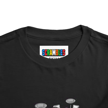 Clock Comp Day - Rubik's Cube Art  Toddler Short Sleeve T-Shirt