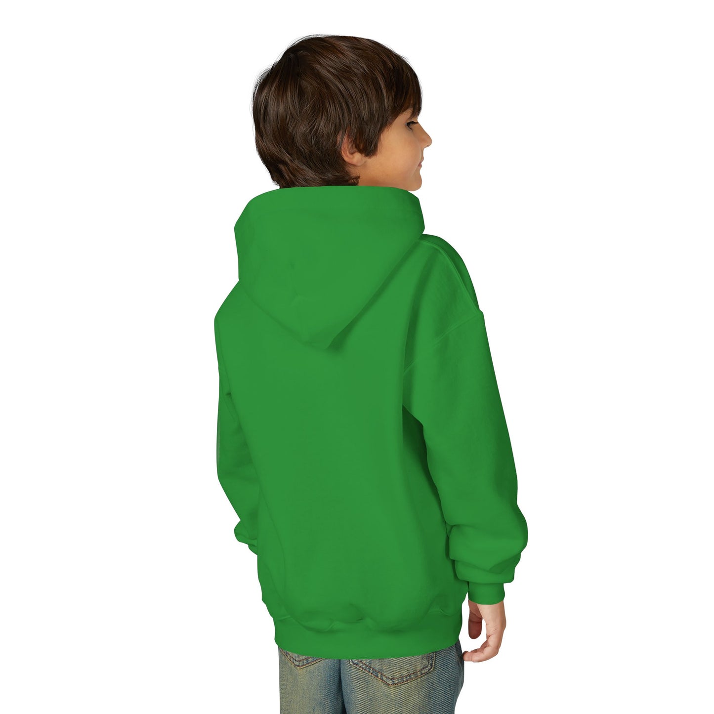 Kids Custom Personal Best  - Rubik's Cube Art Heavy Blend Hooded Sweatshirt