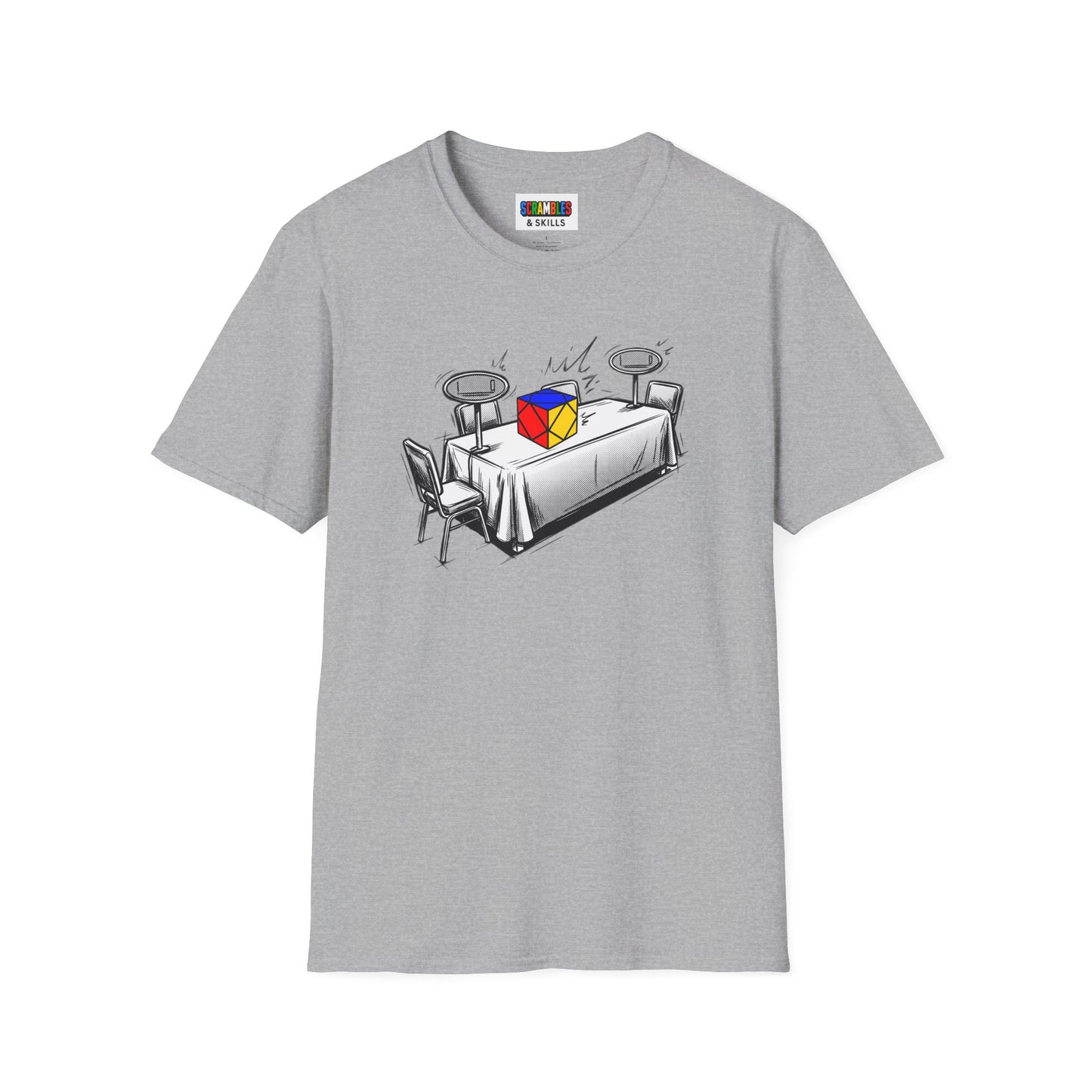 Skewb Comp Day Unisex Graphic Softstyle T-Shirt