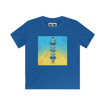 Happy Landing - Trick Shot Kids Softstyle Tee