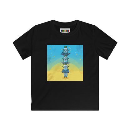 Happy Landing - Trick Shot Kids Softstyle Tee
