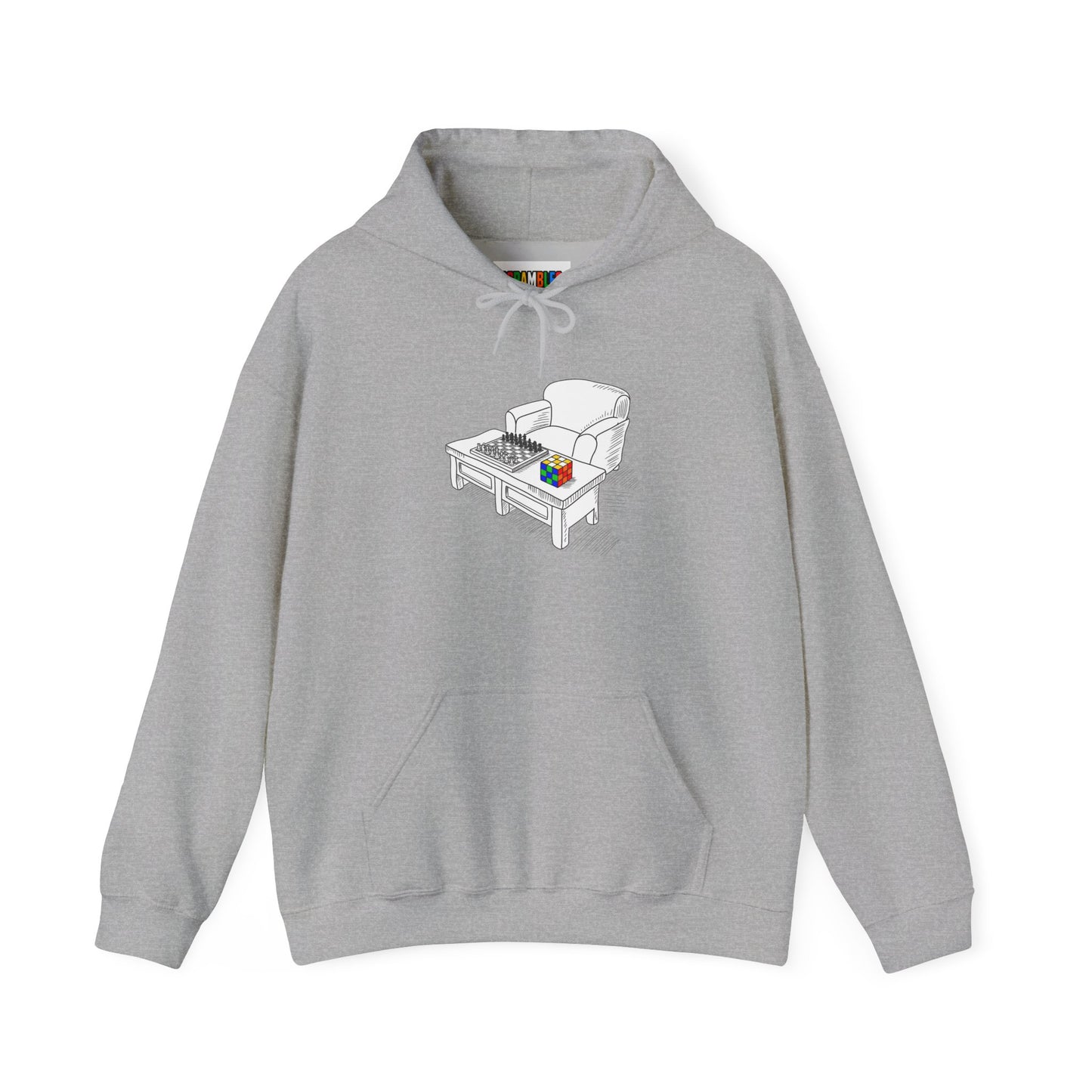 Chess and Checkered Unisex Heavy Blend™ Hooded Sweatshirt