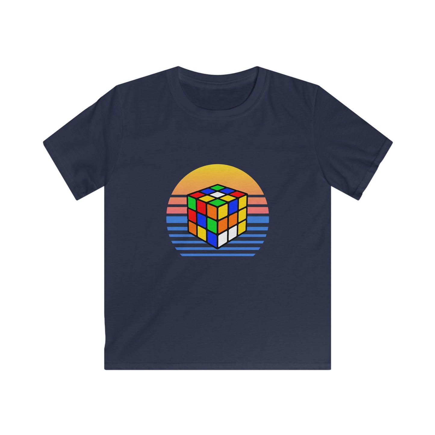 ⚡ Express - Sunset Solve Kids Softstyle Tee