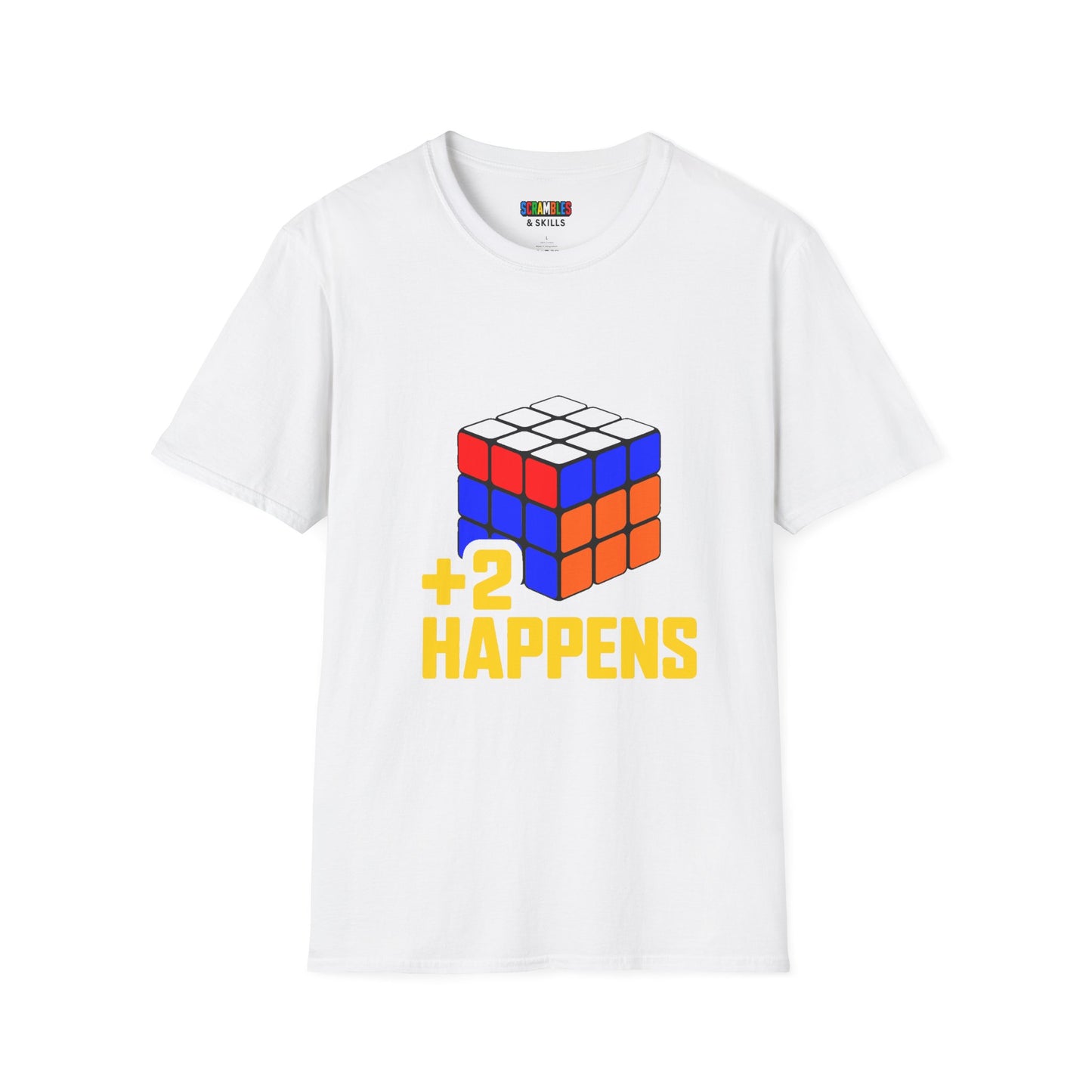 +2 Happens Unisex Graphic Softstyle T-Shirt