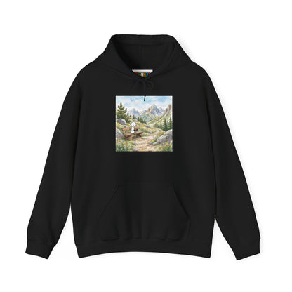 Mountain Watercolor  Unisex Heavy Blend™ Hooded Sweatshirt