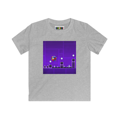 Cube Madness - Rubik's Cube Art  Kids Softstyle Tee