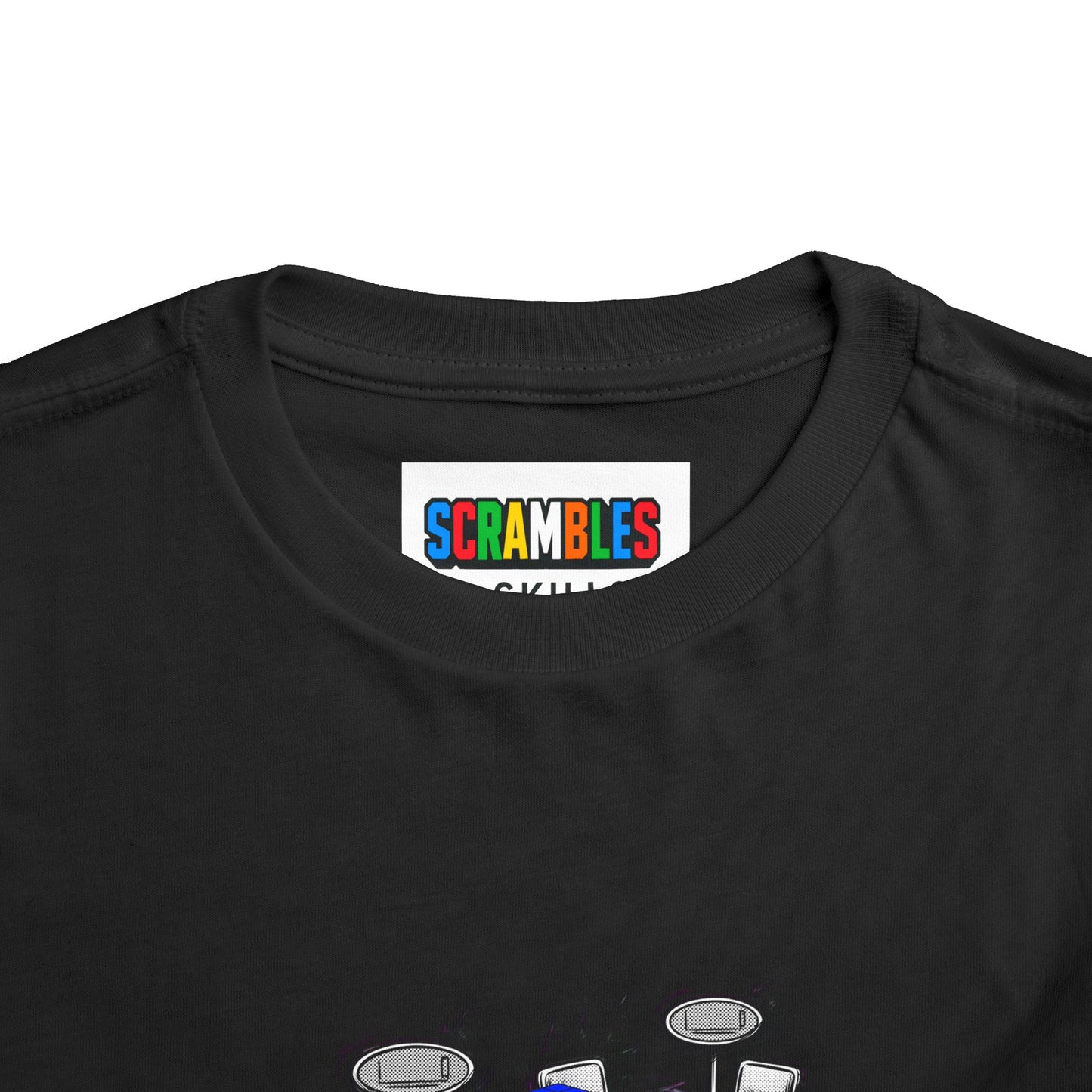 3x3 Comp Day  - Rubik's Cube Art Toddler Short Sleeve T-Shirt