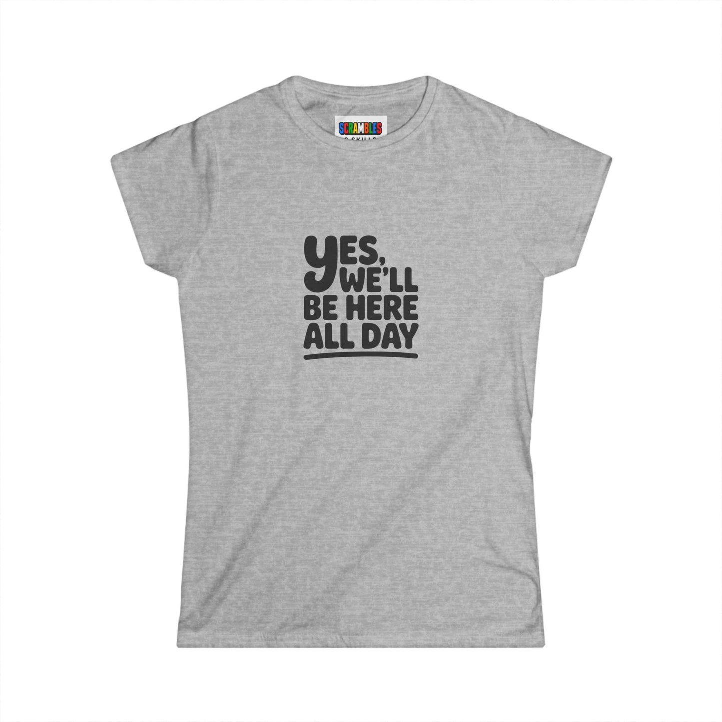 All Day - Cubing Women's Softstyle T-Shirt
