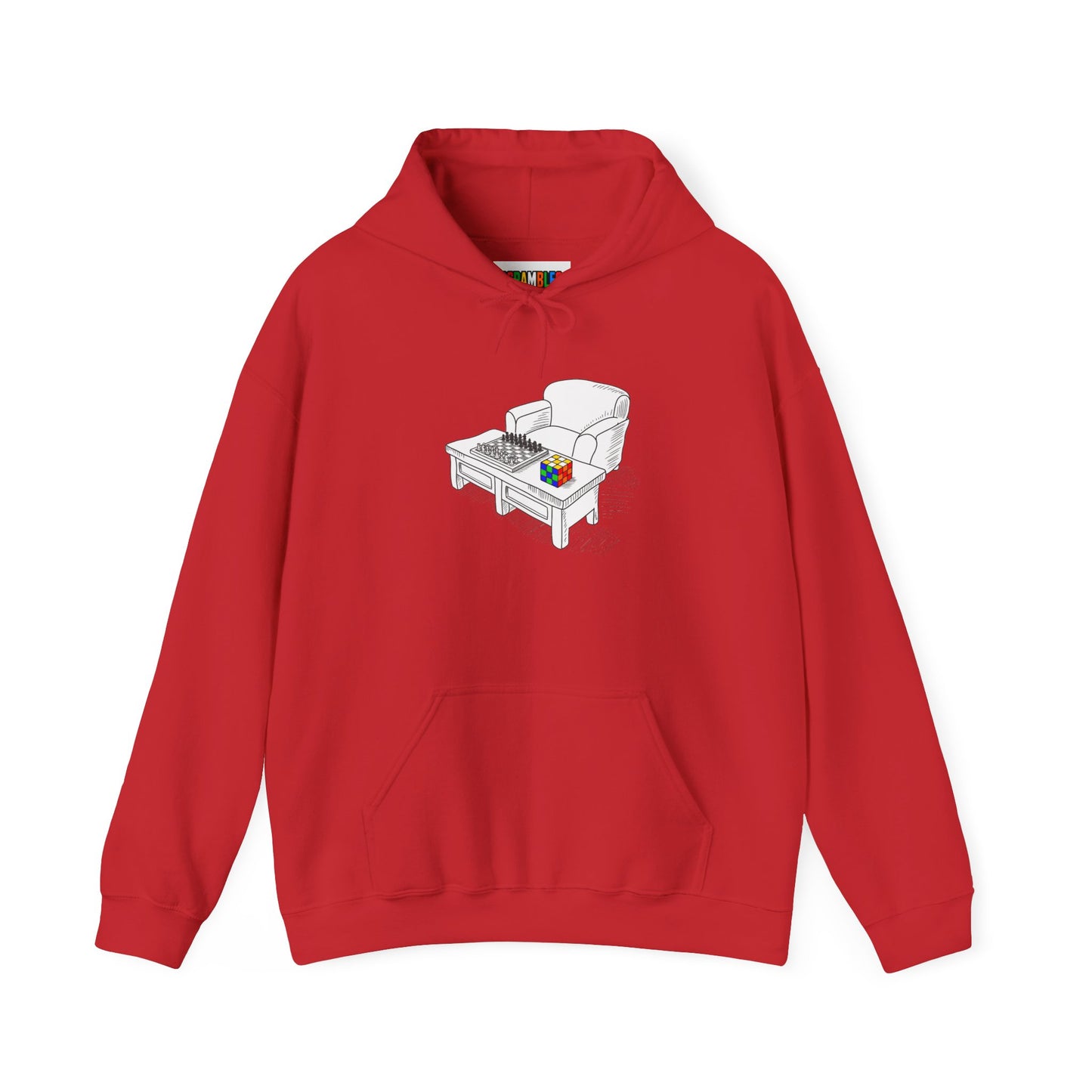 Chess and Checkered Unisex Heavy Blend™ Hooded Sweatshirt