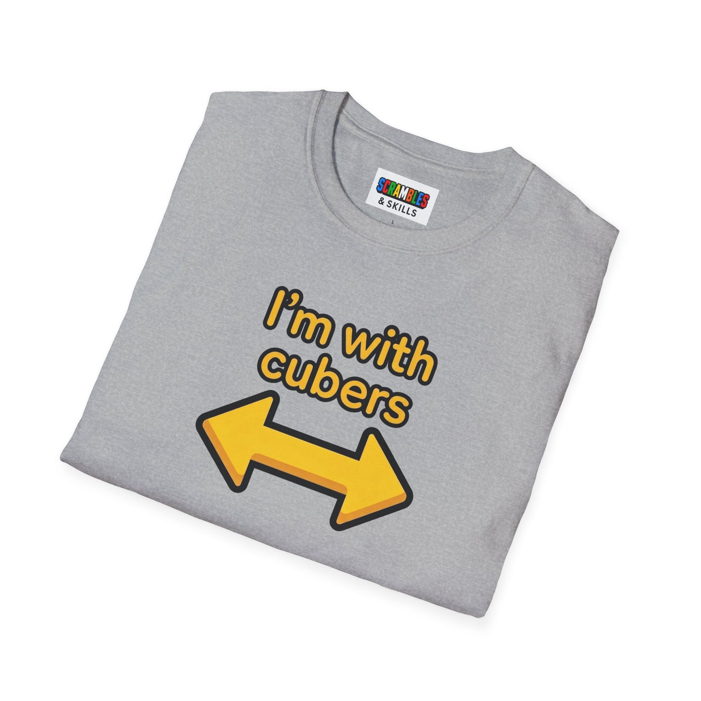 I'm With Cubers Unisex Graphic Softstyle T-Shirt