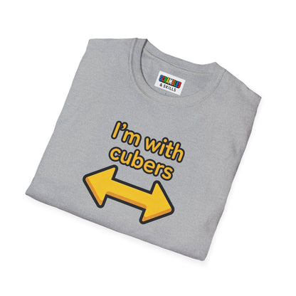 I'm With Cubers Unisex Graphic Softstyle T-Shirt
