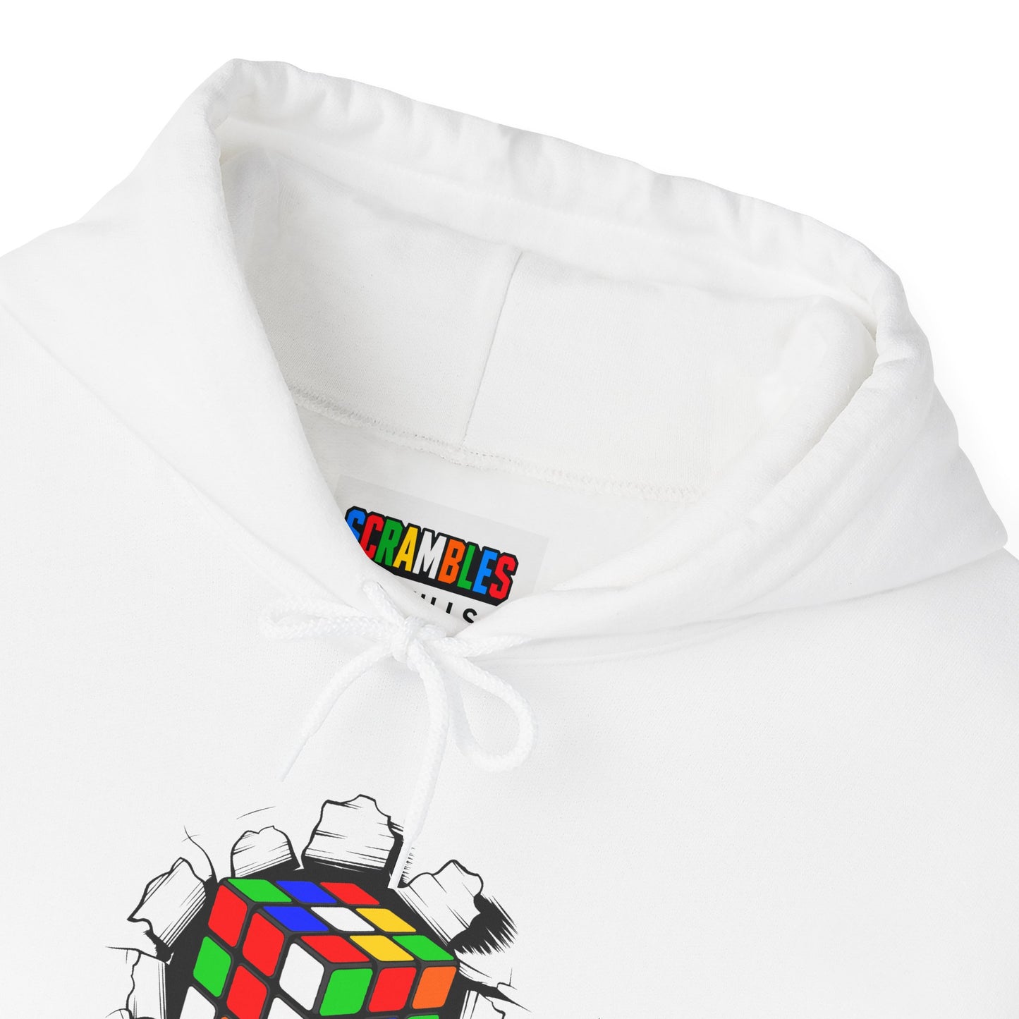 Crashing Out - Rubiks Cube Unisex Heavy Blend™ Hooded Sweatshirt
