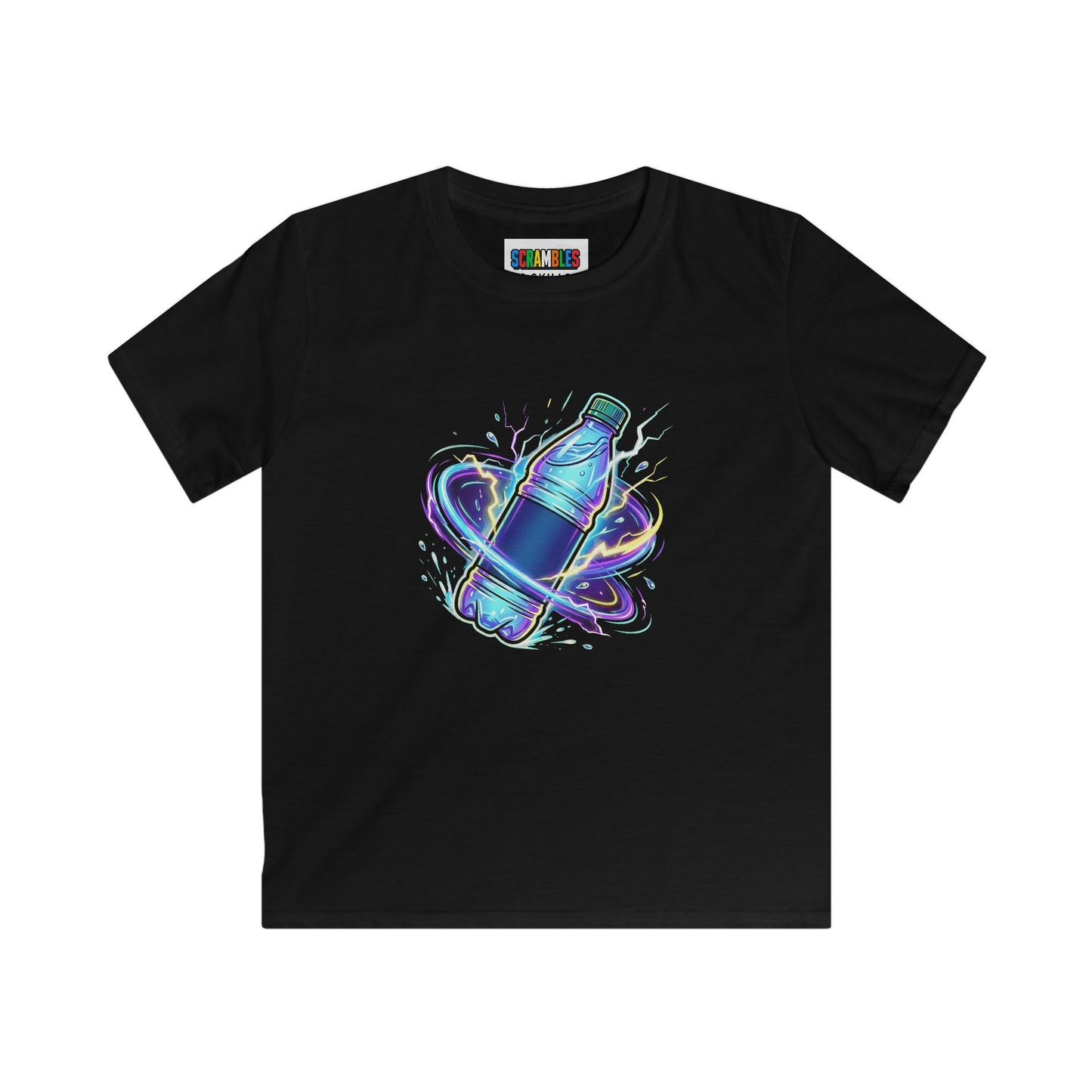 Electric Flip - Trick Shot Kids Softstyle Tee