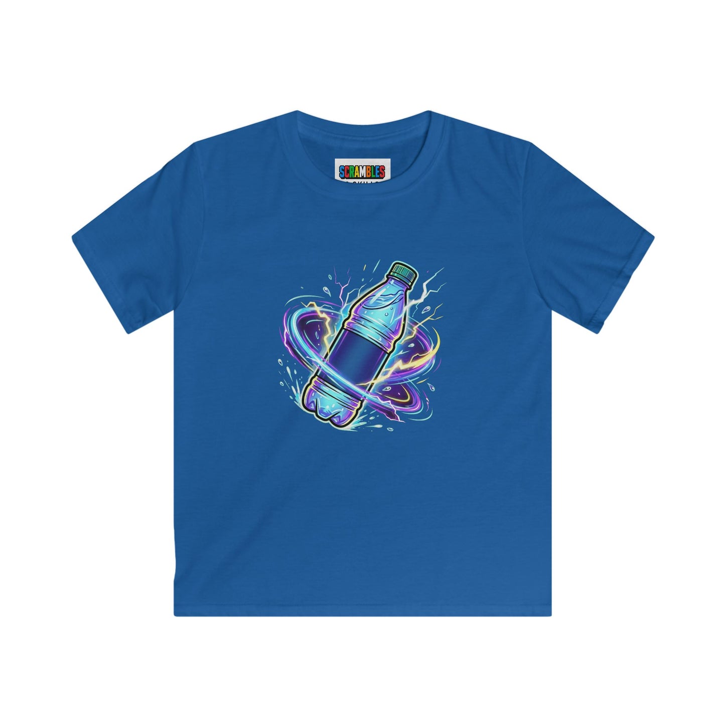 Electric Flip - Trick Shot Kids Softstyle Tee