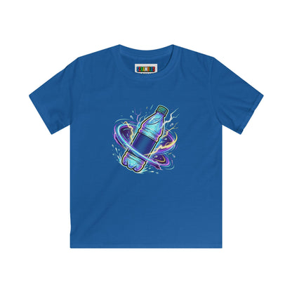 Electric Flip - Trick Shot Kids Softstyle Tee