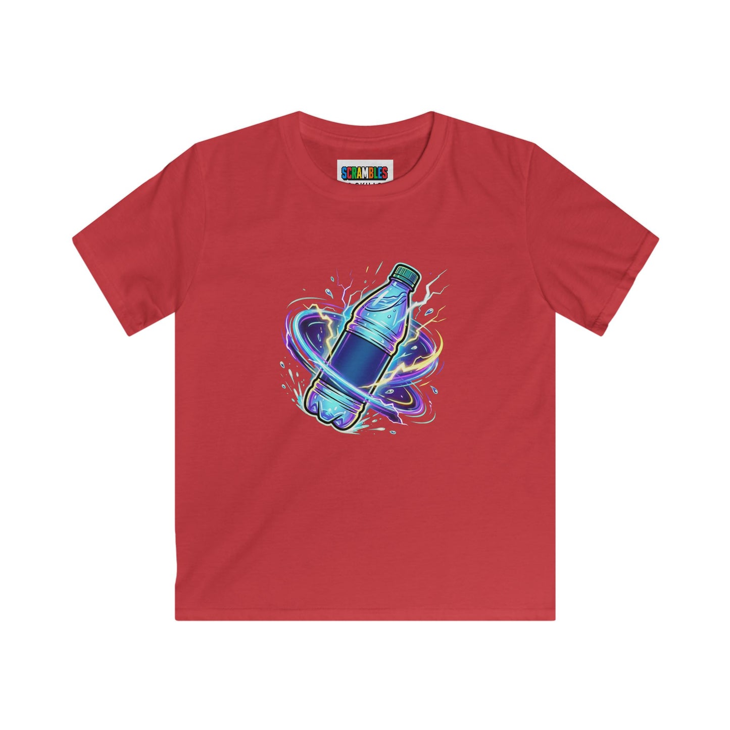 Electric Flip - Trick Shot Kids Softstyle Tee