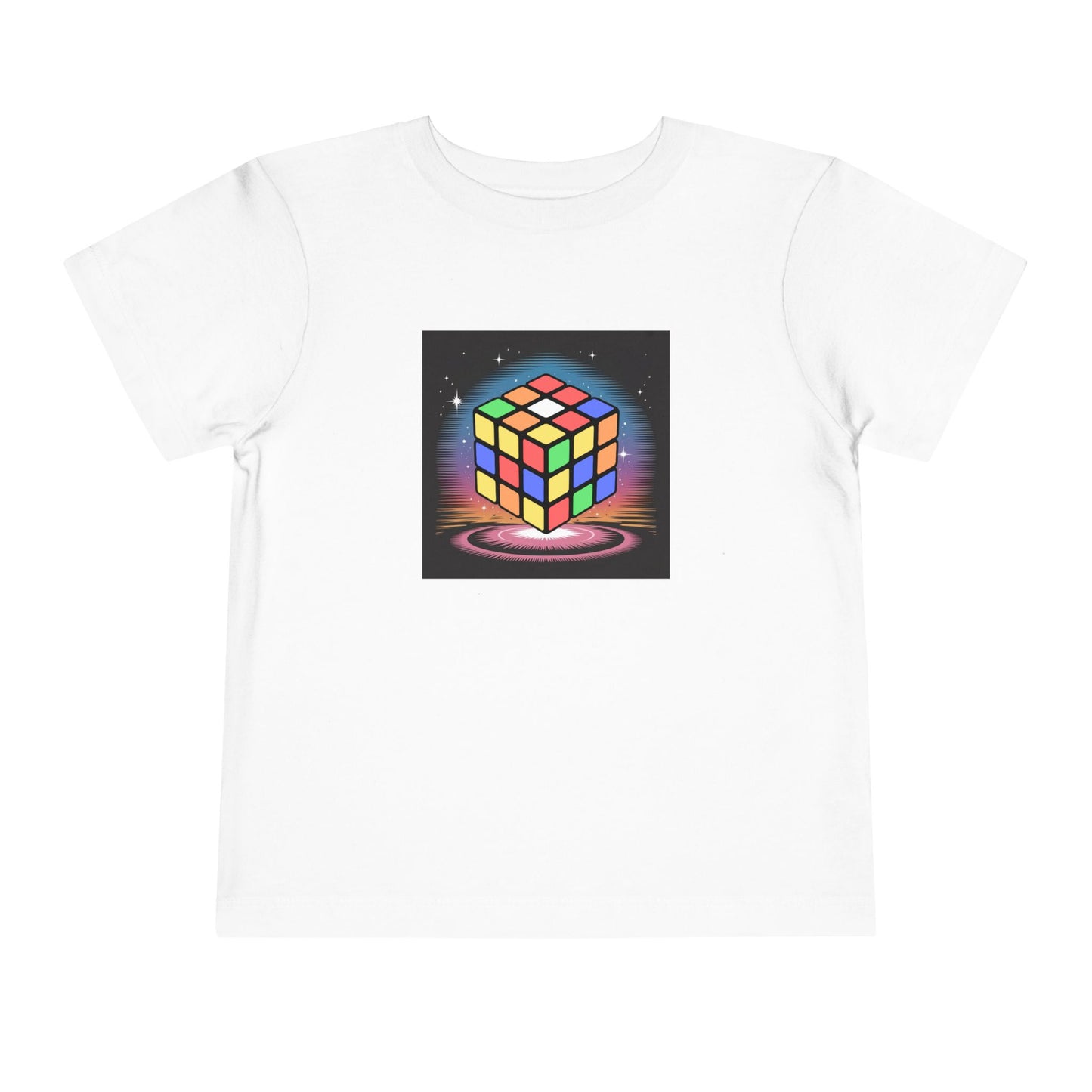 Cube Portal - Rubik's Cube Art  Toddler Short Sleeve T-Shirt