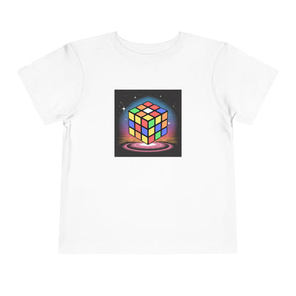 Cube Portal - Rubik's Cube Art  Toddler Short Sleeve T-Shirt