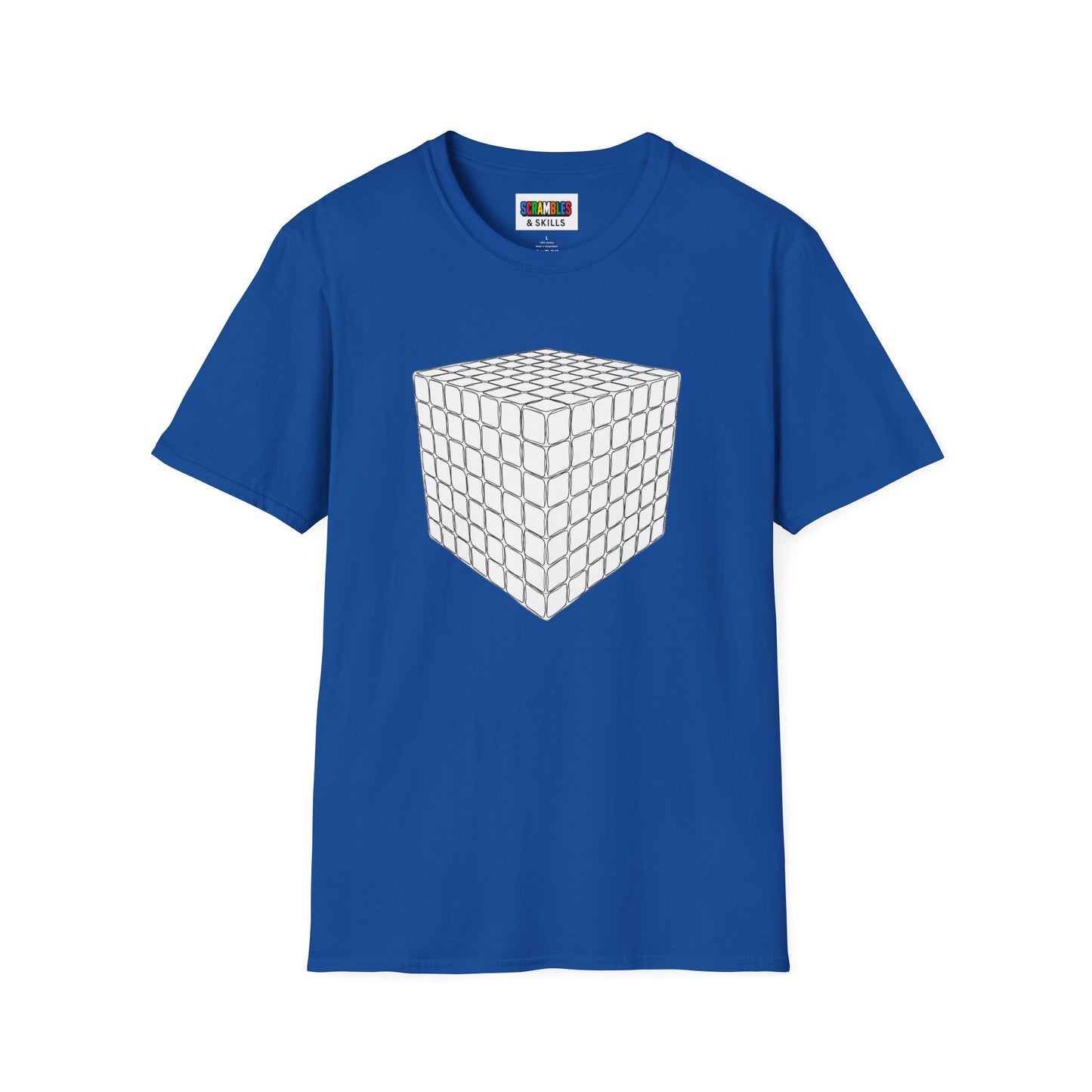7x7 Doodle Unisex Graphic Softstyle T-Shirt