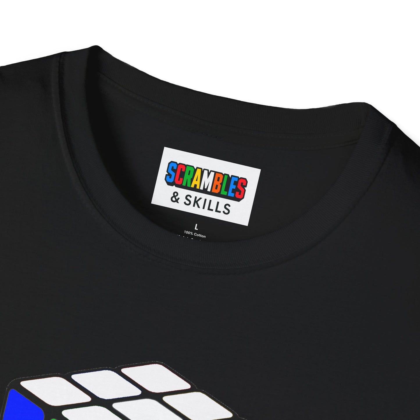 DNF Happens - Rubiks Cube Unisex Graphic Softstyle T-Shirt