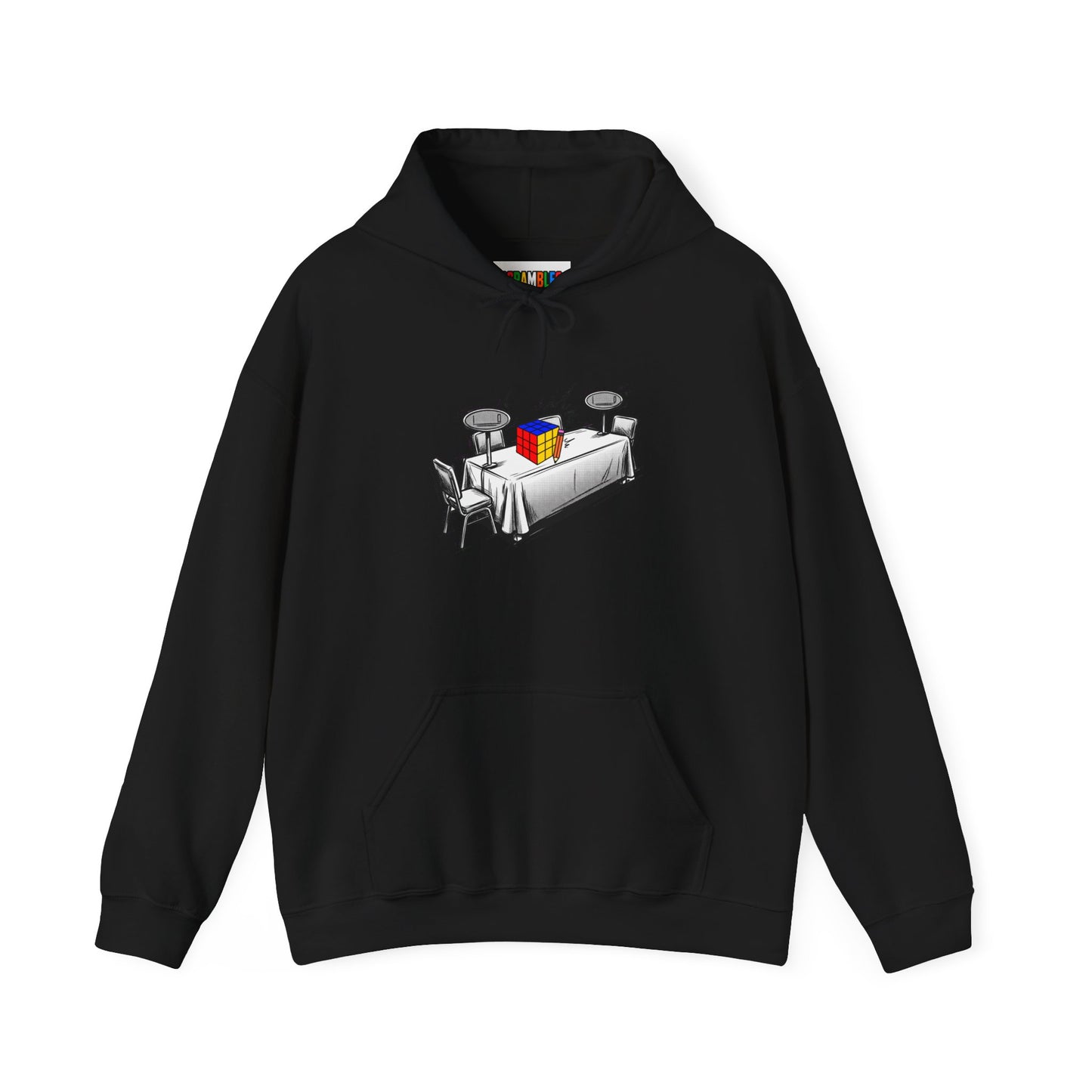 3x3 Fewest Moves Comp Day Unisex Heavy Blend™ Hooded Sweatshirt