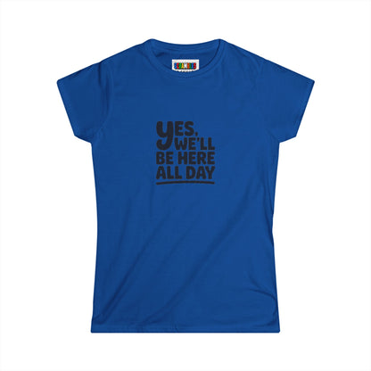 All Day - Cubing Women's Softstyle T-Shirt