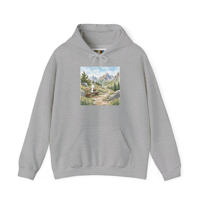Mountain Watercolor  Unisex Heavy Blend™ Hooded Sweatshirt