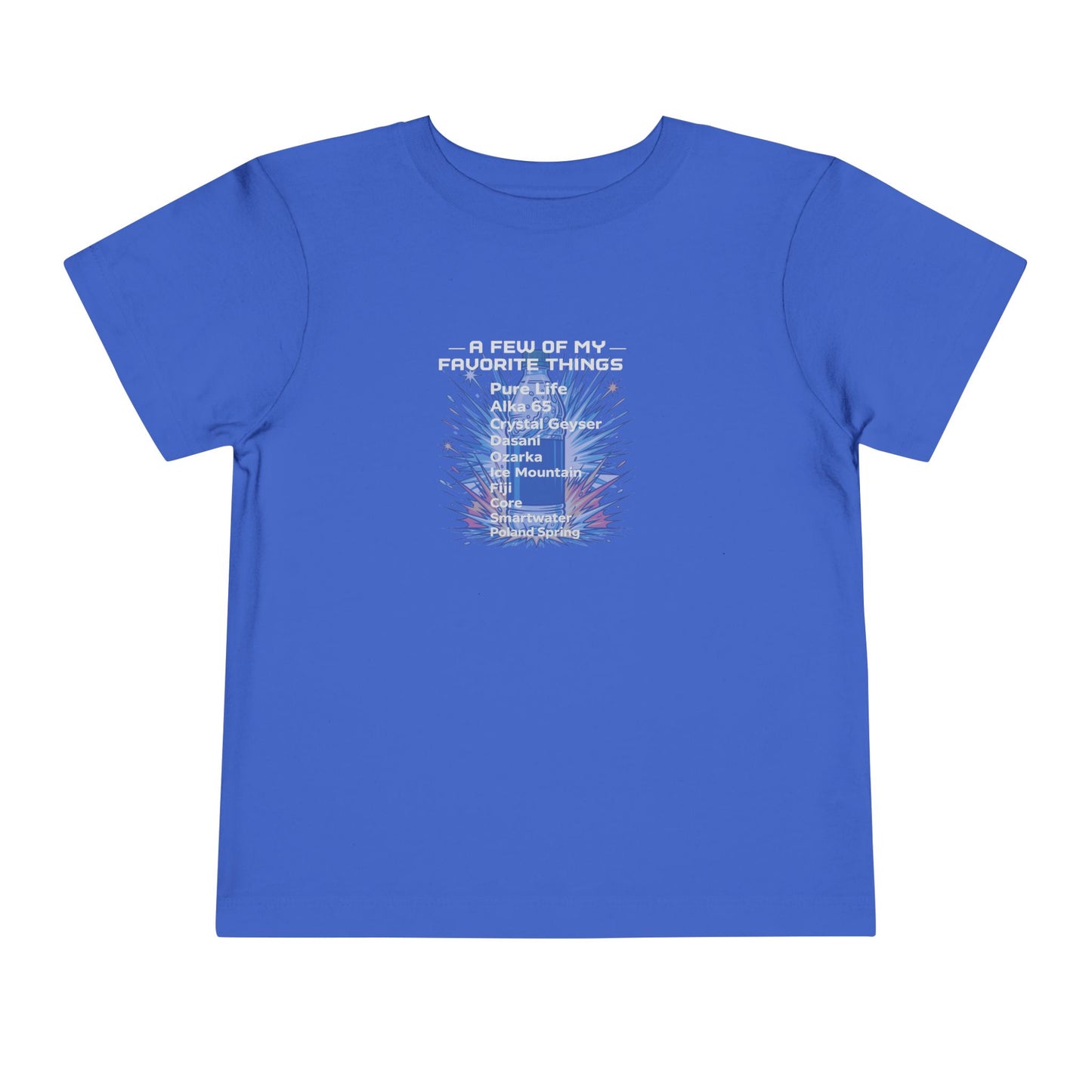 Favorite Things Bottle Flipping Toddler Short Sleeve T-Shirt