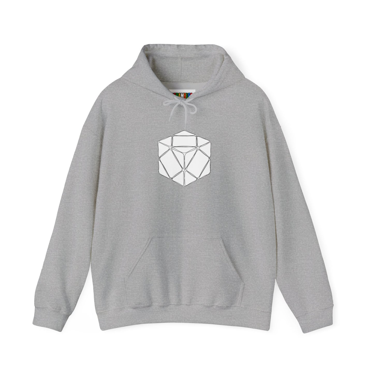 Skewb Doodle Unisex Heavy Blend™ Hooded Sweatshirt