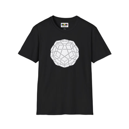 Megaminx Doodle - Rubik's Cube Art Unisex Graphic Softstyle T-Shirt