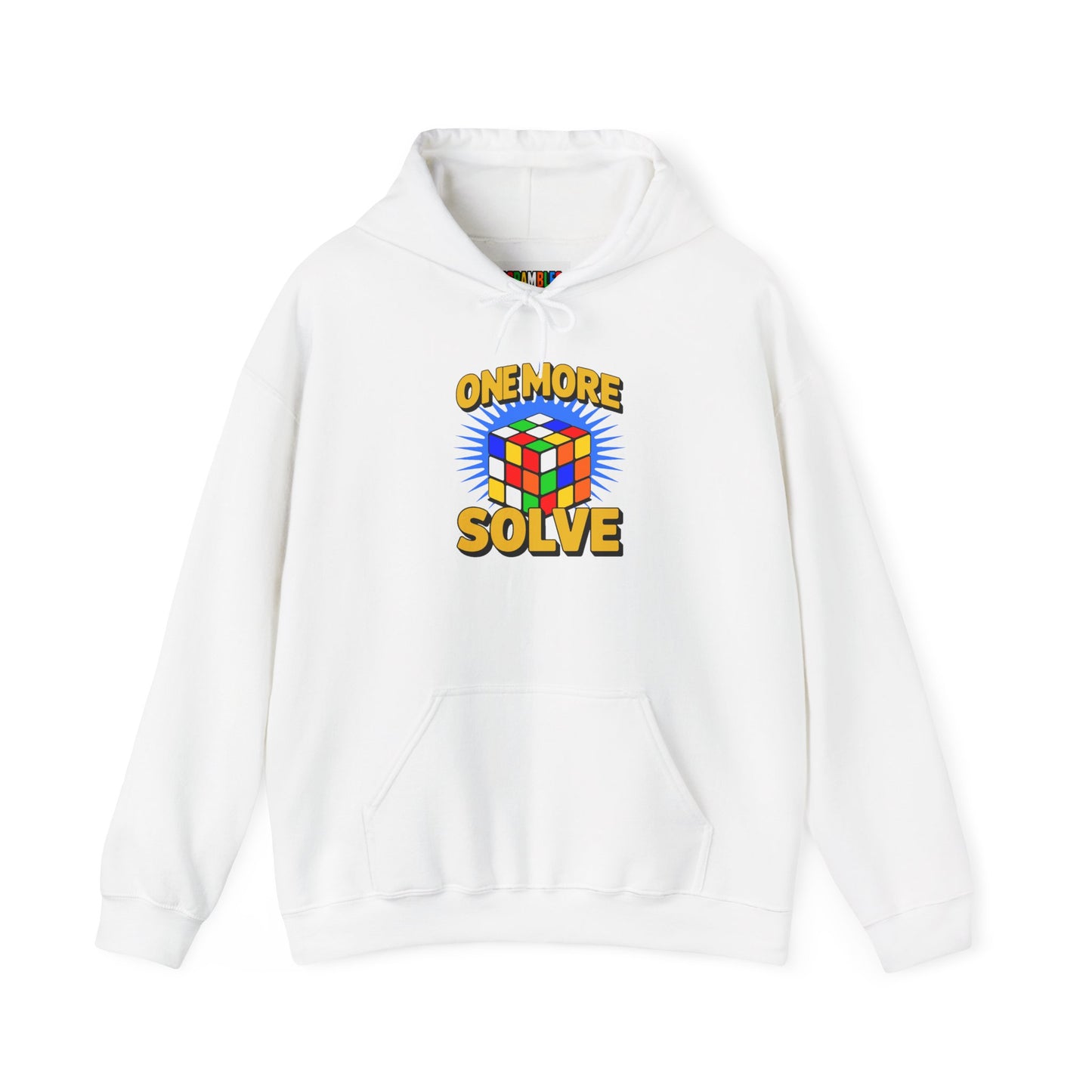 One More Solve - Rubiks Cube Unisex Heavy Blend™ Hooded Sweatshirt