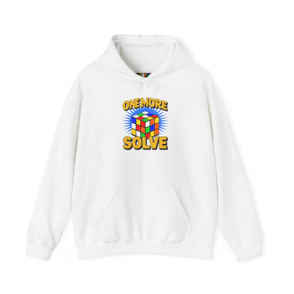 One More Solve - Rubiks Cube Unisex Heavy Blend™ Hooded Sweatshirt