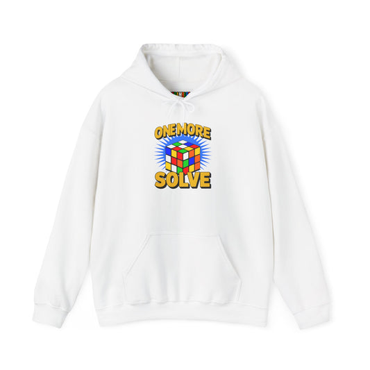 One More Solve - Rubiks Cube Unisex Heavy Blend™ Hooded Sweatshirt