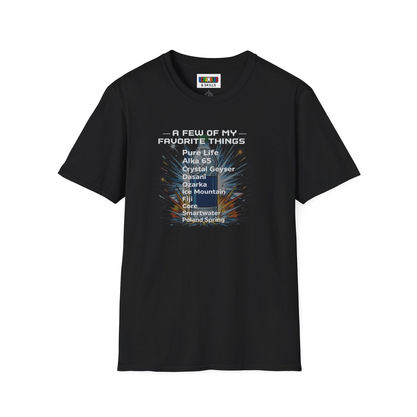 Favorite Things Bottle Flipping Unisex Graphic Softstyle T-Shirt