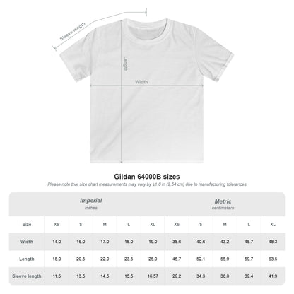 Square-1 Doodle - Rubik's Cube Art  Kids Softstyle Tee