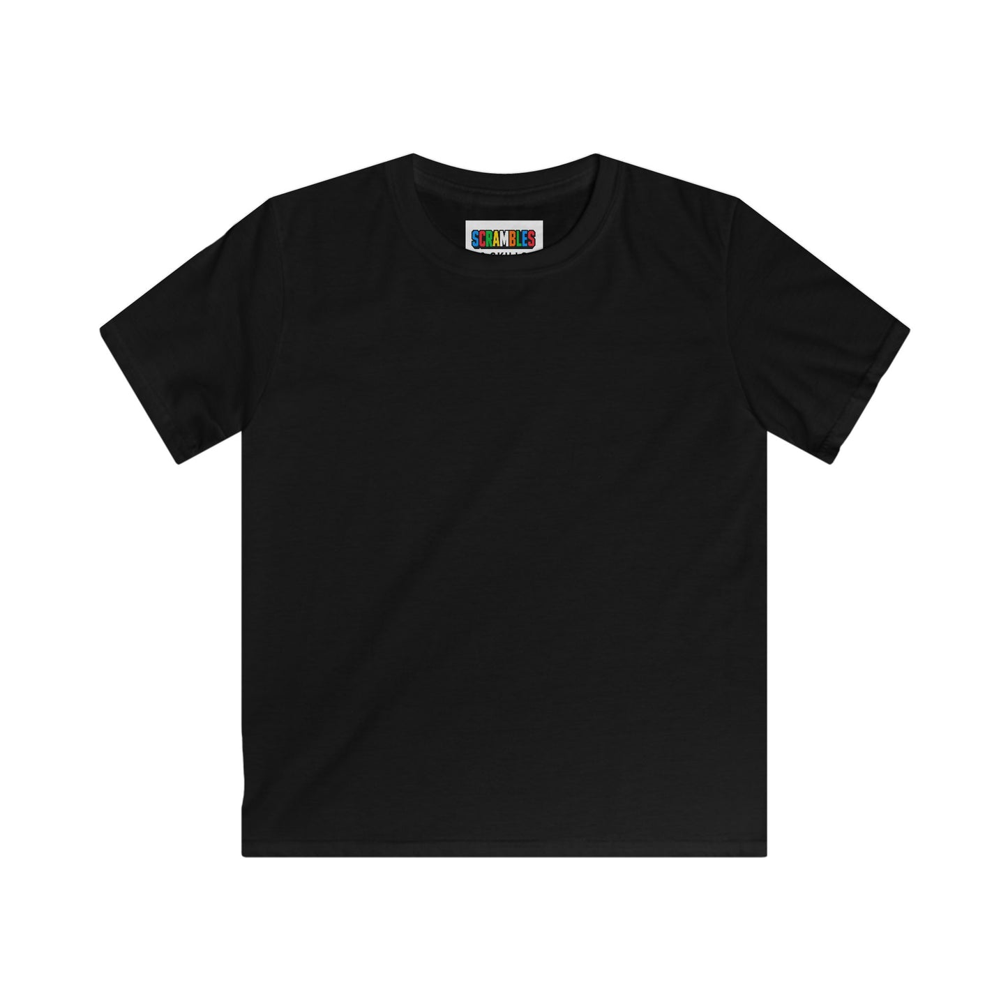Kids Custom Personal Best  - Rubik's Cube Art Softstyle T-Shirt