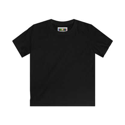 Kids Custom Personal Best  - Rubik's Cube Art Softstyle T-Shirt