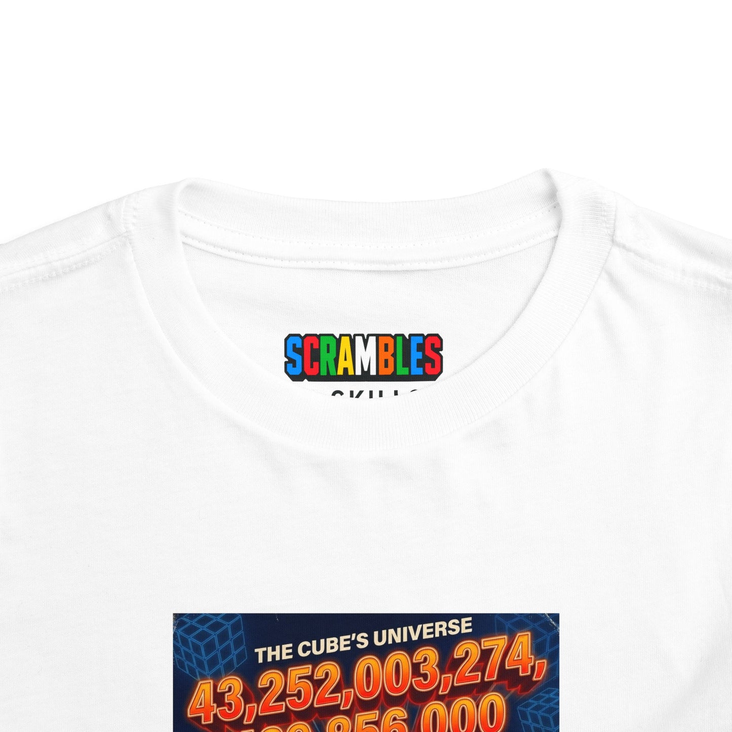 One Solution - Rubik's Cube Art  Toddler Short Sleeve T-Shirt