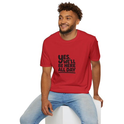 All Day Unisex Graphic Softstyle T-Shirt