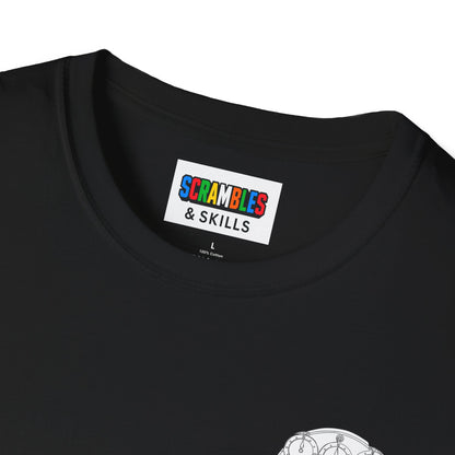 Clock Doodle (Subtle) Unisex Graphic Softstyle T-Shirt