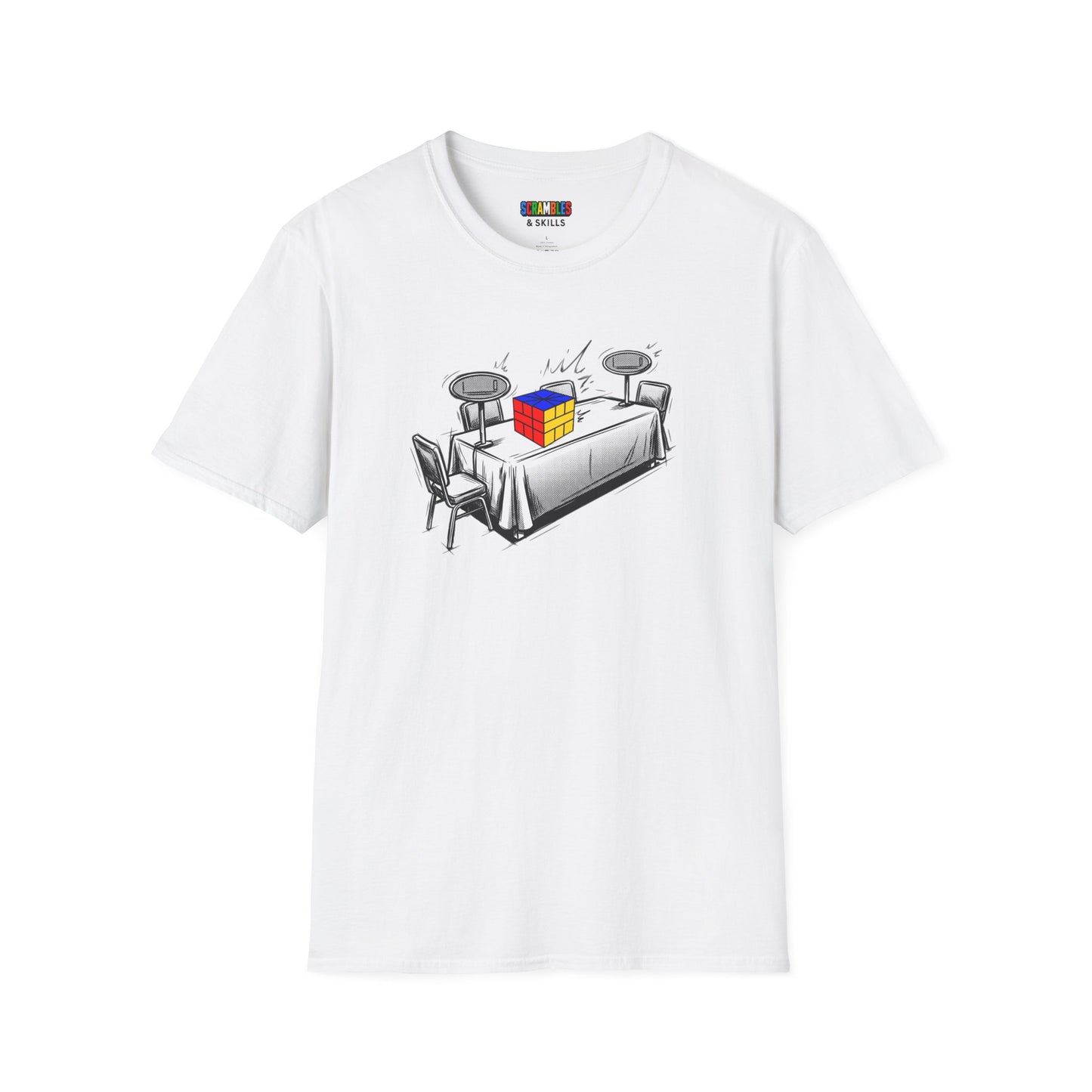 Square 1 Comp Day Unisex Graphic Softstyle T-Shirt