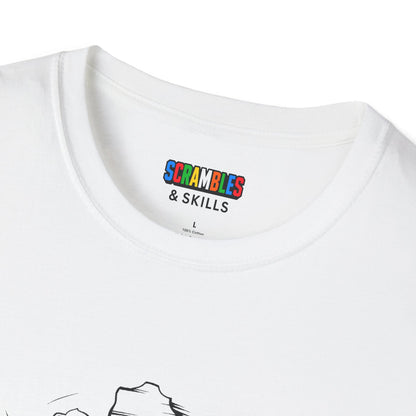 Crashing Out - Rubiks Cube Unisex Graphic Softstyle T-Shirt