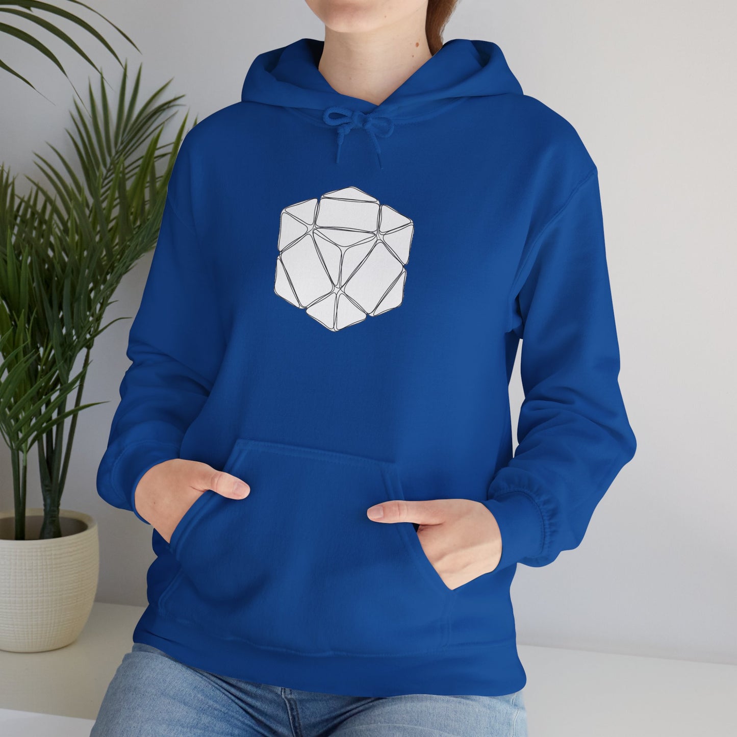 Skewb Doodle Unisex Heavy Blend™ Hooded Sweatshirt