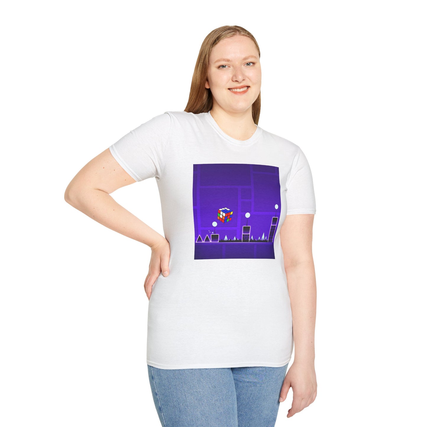 ⚡ Express - Cube Madnes Unisex Graphic Softstyle T-Shirt