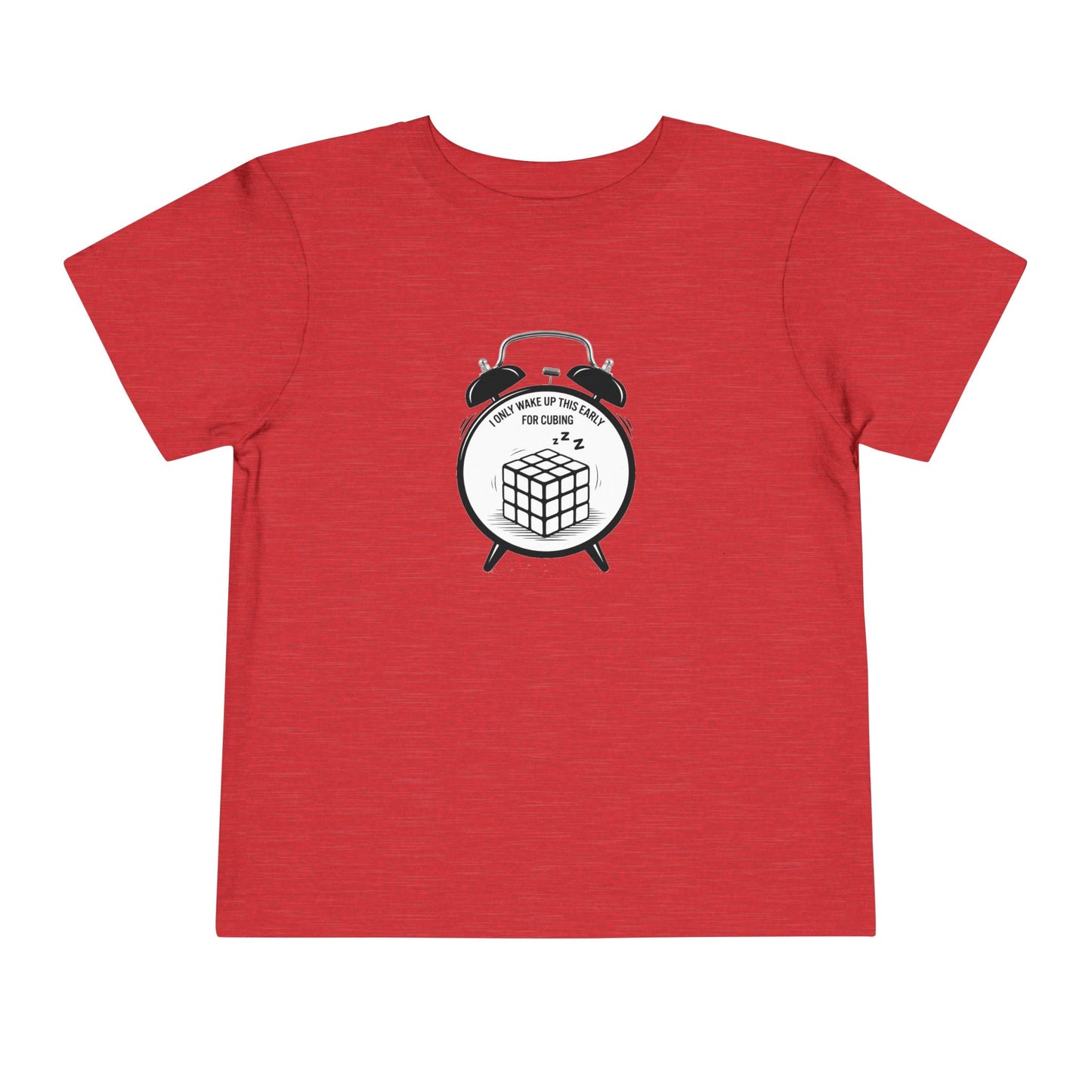 Wake Up  - Rubik's Cube Art Toddler Short Sleeve T-Shirt
